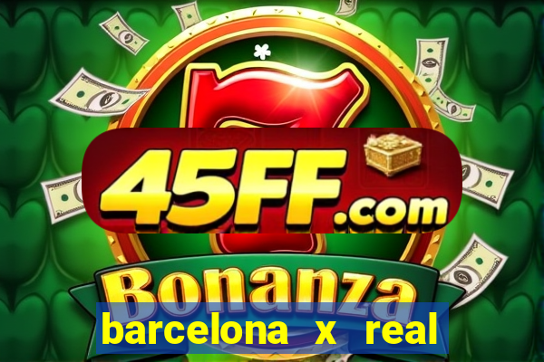 barcelona x real madrid ao vivo futemax